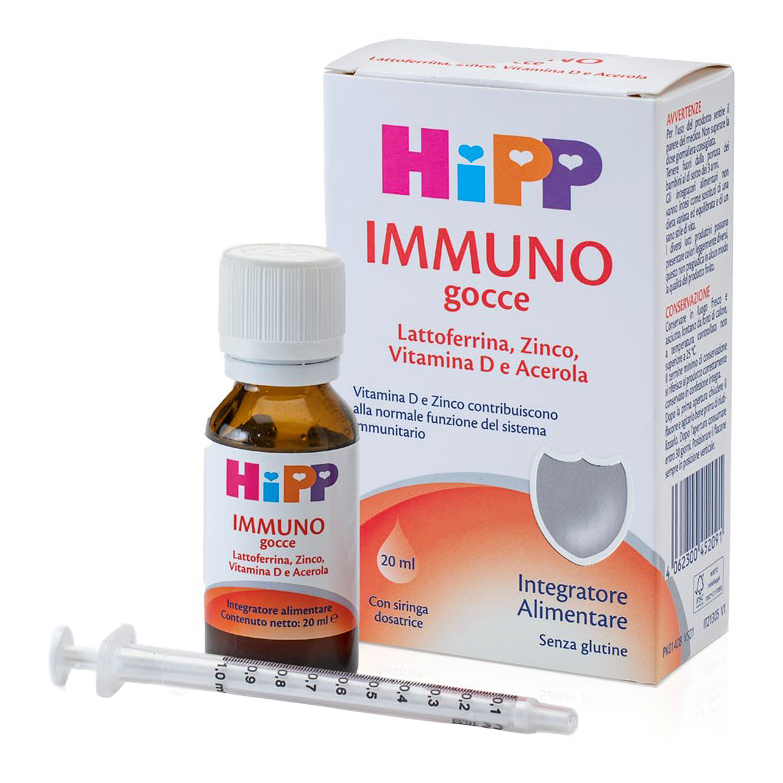 HiPP Immuno Gocce Integratore Sistema Immunitario 20ml - HiPP - Immagine 3