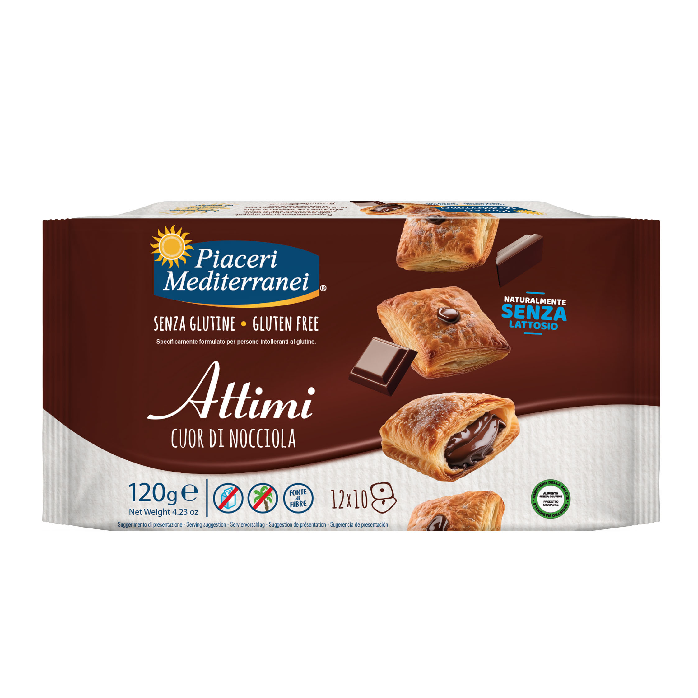 Eurospital Crema Piaceri Mediterranei Attimi Cuor Di Nocciola Senza Glutine - Immagine 3