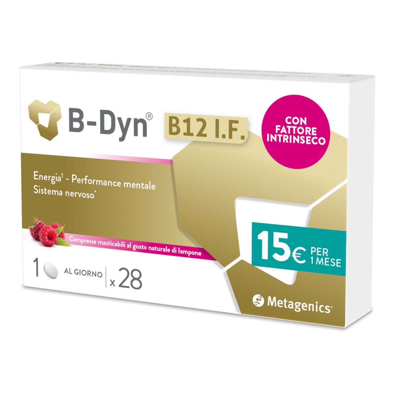 Metagenics Belgium Bvba B-Dyn B12 I.f. 28 Compresse Masticabili - Immagine 2