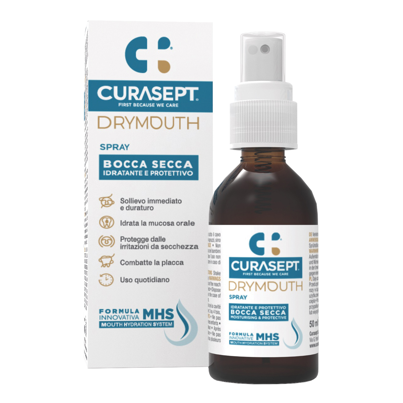 CURASEPT DRYMOUTH Spray 50ml - Immagine 5