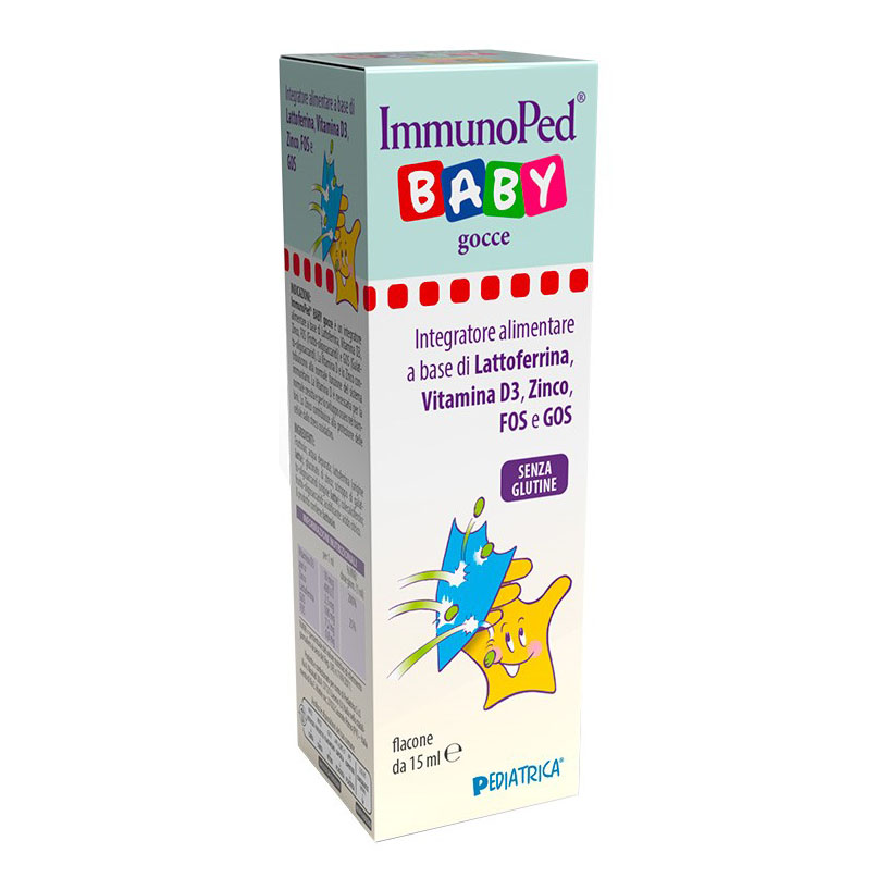 Pediatrica Immunoped Baby Gocce Per Sistema Immunitario 15Ml - Immagine 3