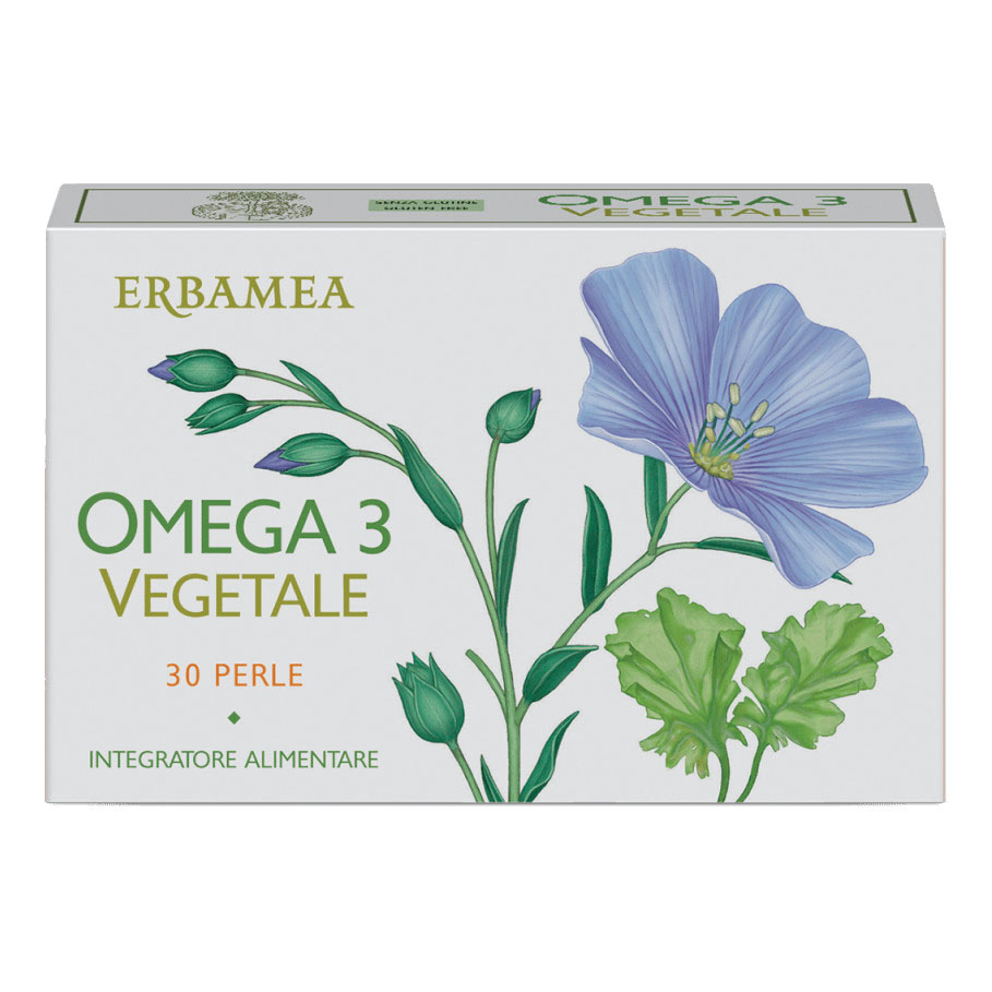 Erbamea Omega 3 Vegetale 30 Capsule - Immagine 3