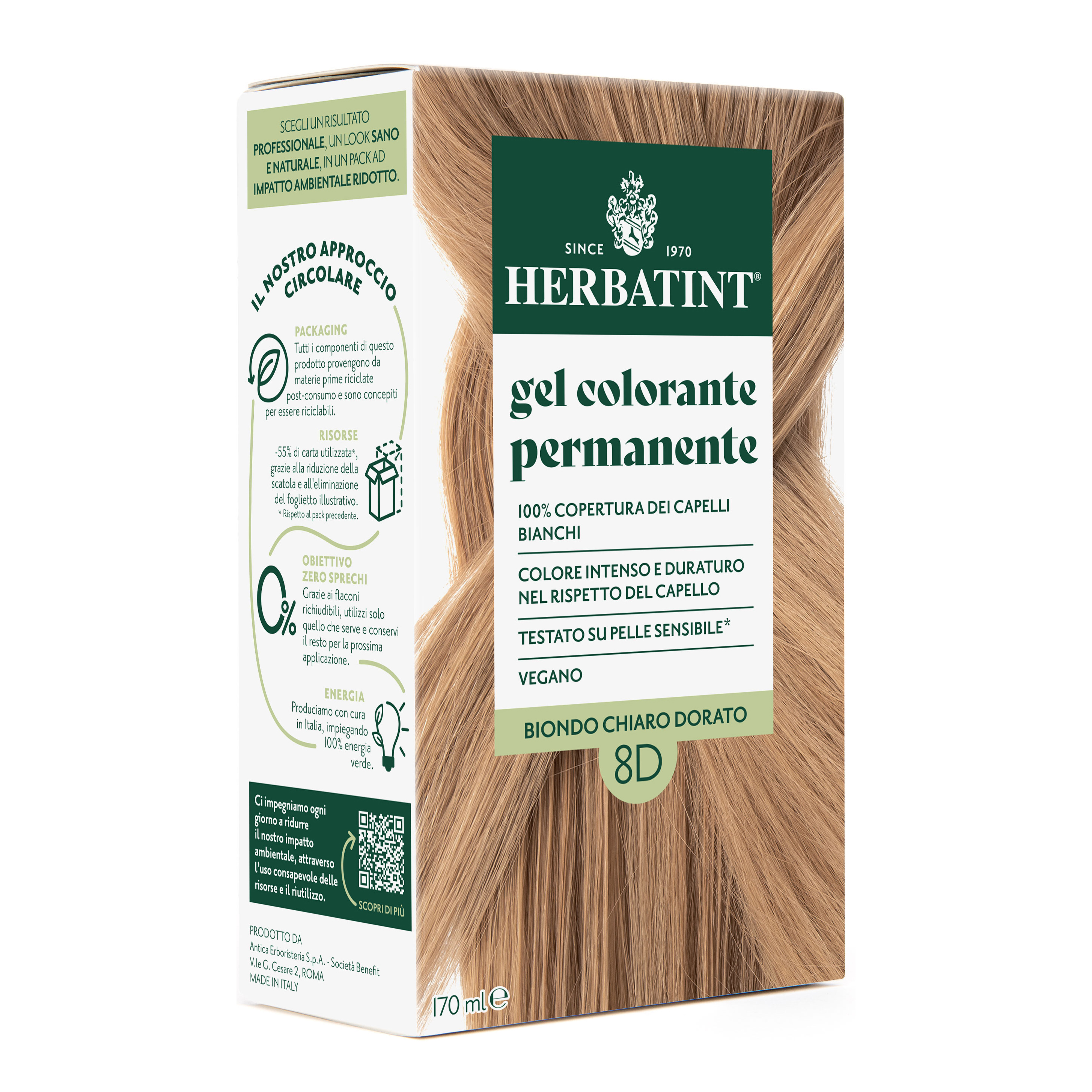Herbatint 8D Bio Chi Dor 135Ml - Immagine 3