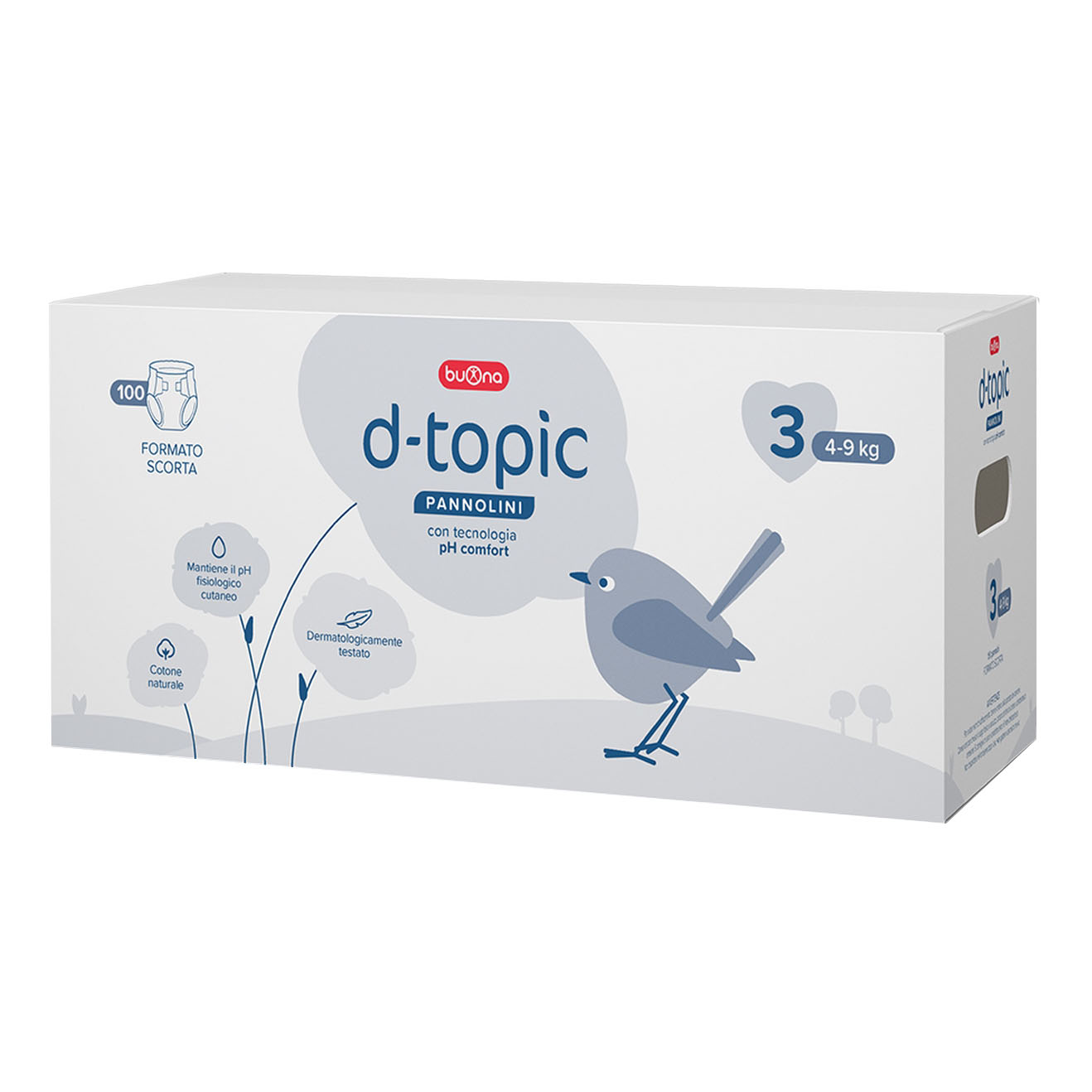 DTOPIC PANNOLINI 3 100PZ - Immagine 2