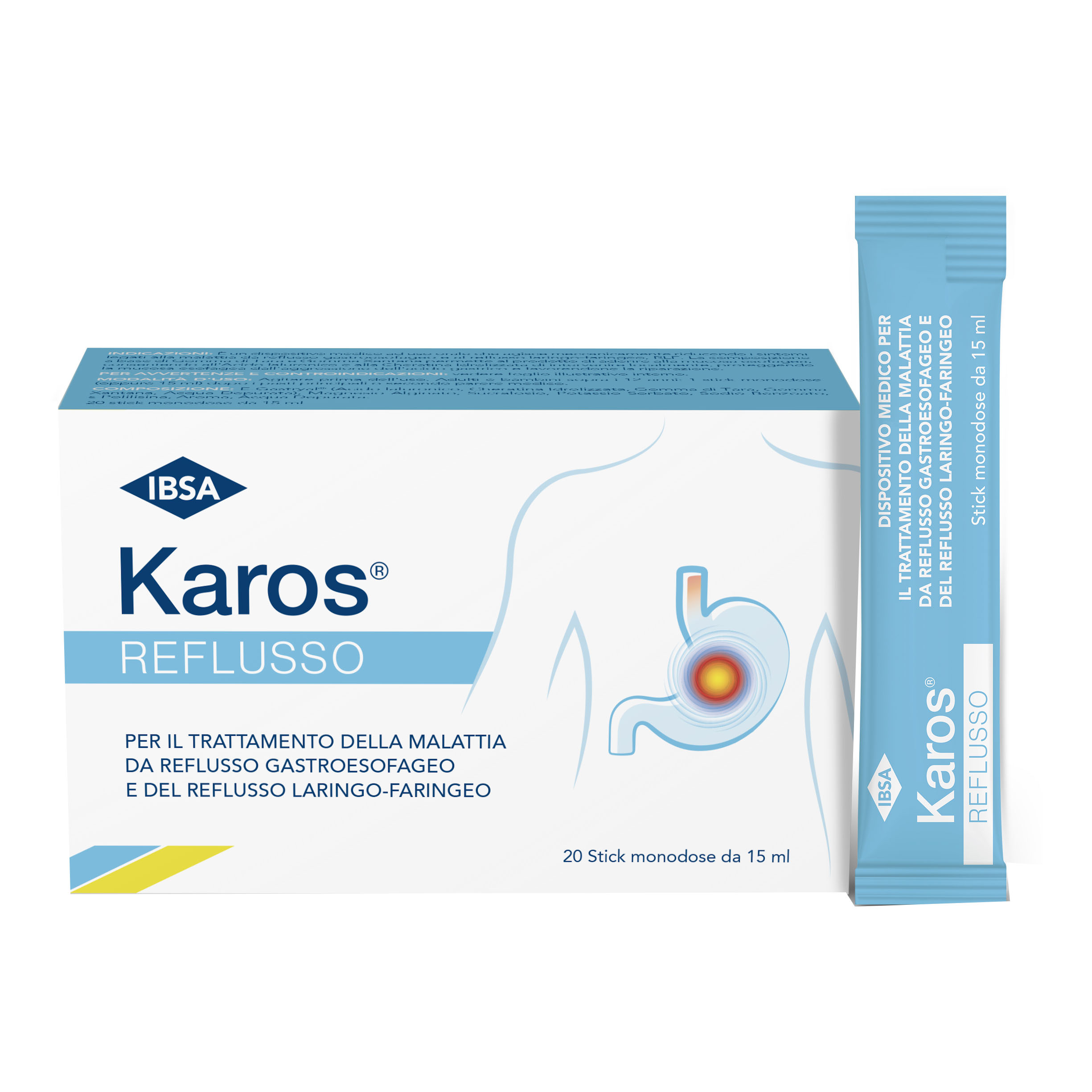 Karos Ibsa Reflusso Stick Orali 20 Pz - Immagine 9