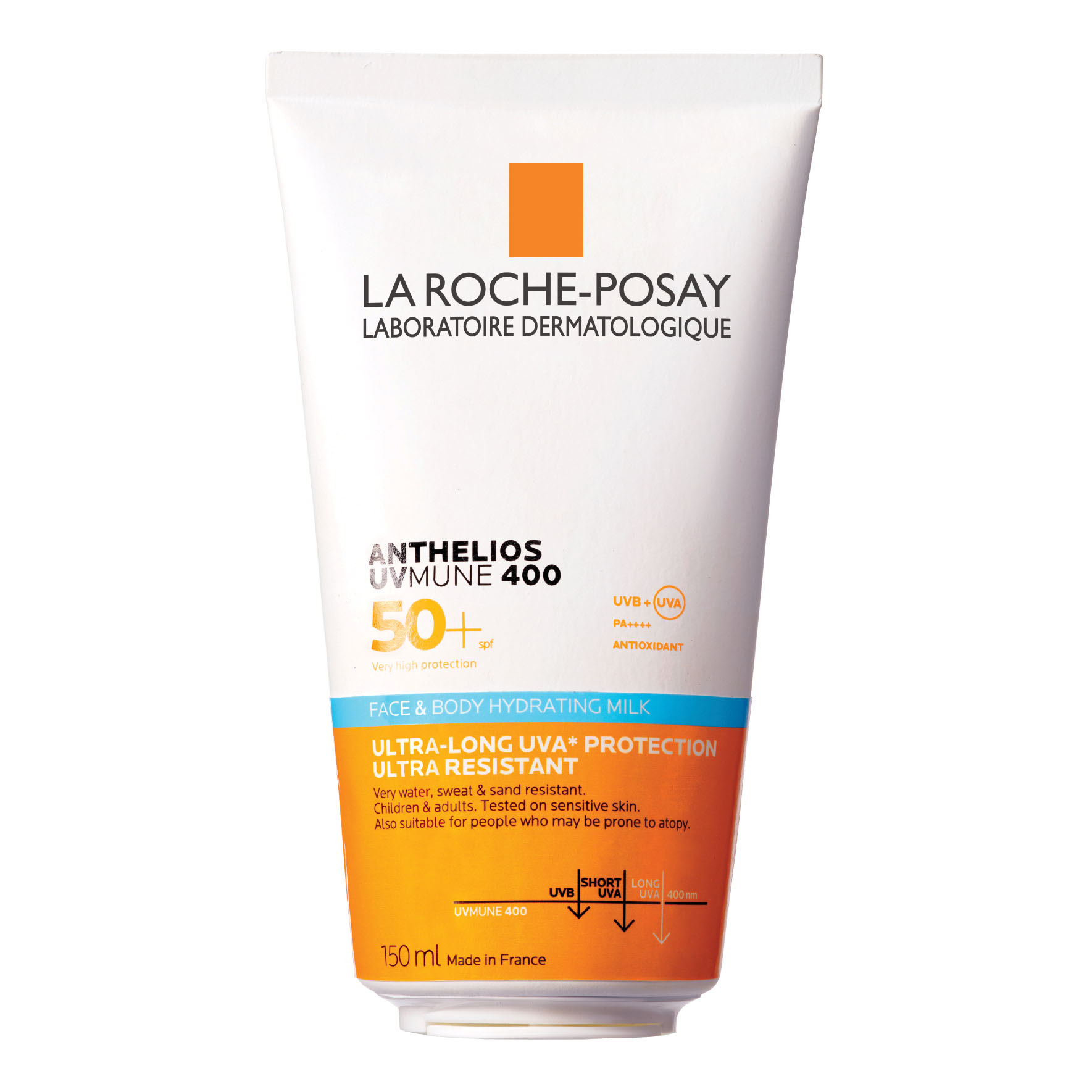 ANTHELIOS Latte Idratante UVMune SPF50+ Viso/Corpo