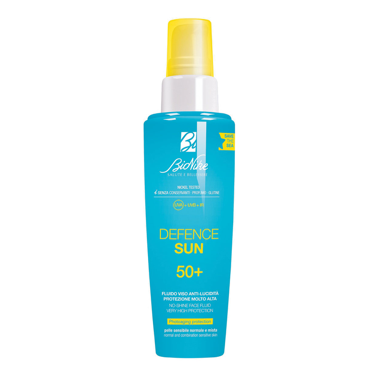 Bionike Defence Sun Pro-Repair 4D Spf 50+ Fluido Viso Anti-Lucidità 50 Ml - Immagine 4
