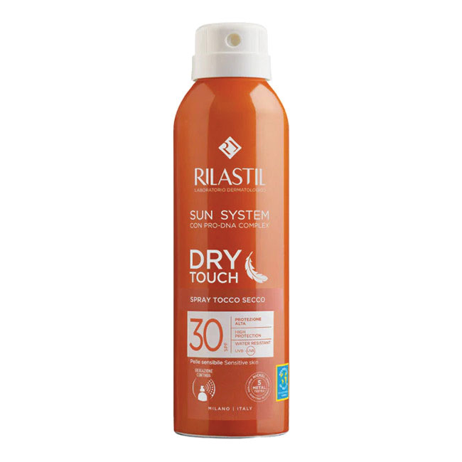 Ist.ganassini Spa Rilastil Sun System Spray Corpo Dry Touch Spf30 - Protezione Solare Media Per Il Corpo - 200 Ml - Immagine 6