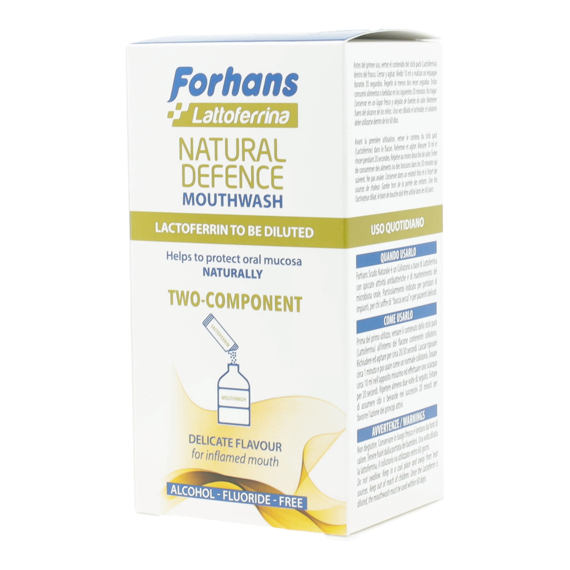 Forhans Scudo Naturale Collutorio 200 Ml - Immagine 2