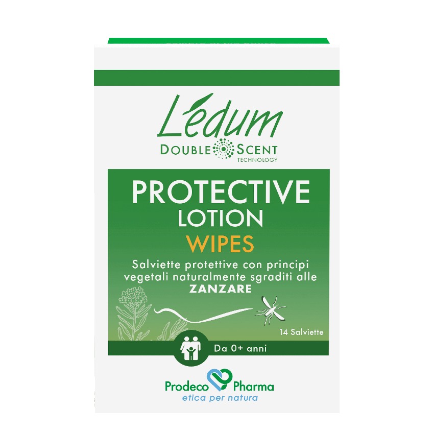 Ledum Protective Lotion Wipes Salviette Protettive 1 Pz - Immagine 5