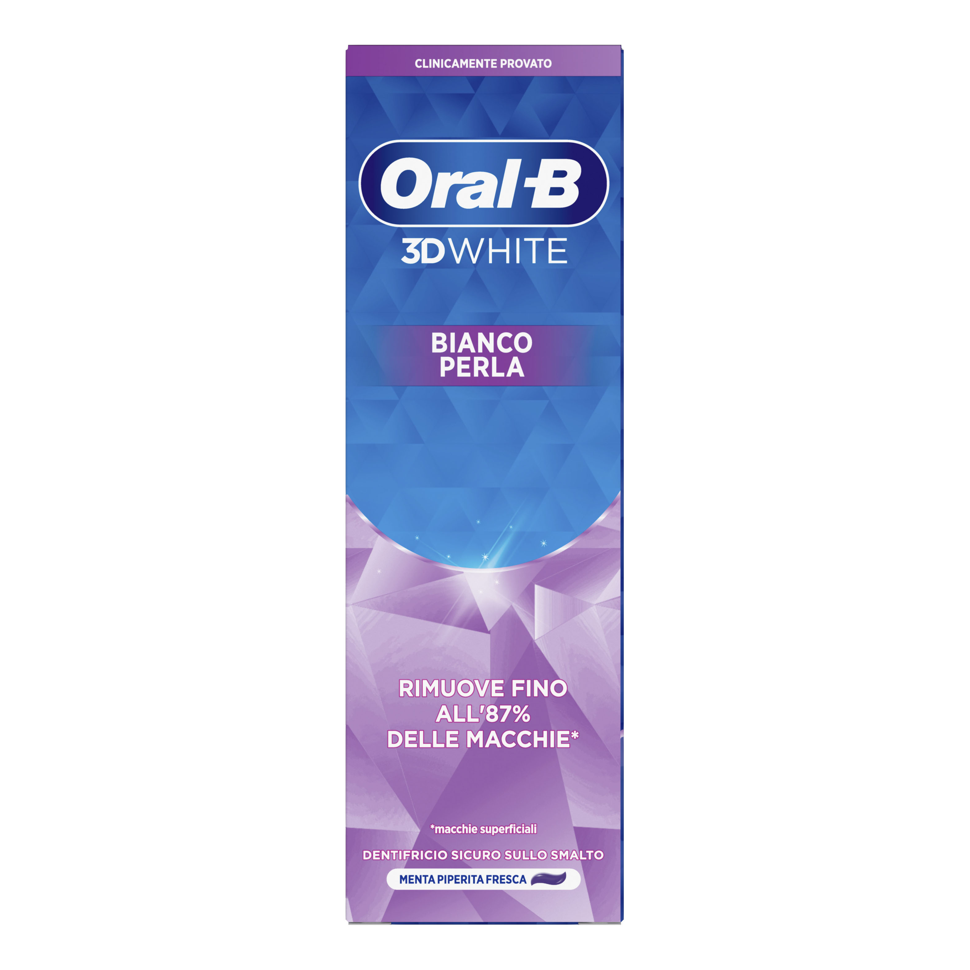 Oralb Oral-B 3D White Bianco Perla Dentifricio 75 Ml Bambino - Immagine 5