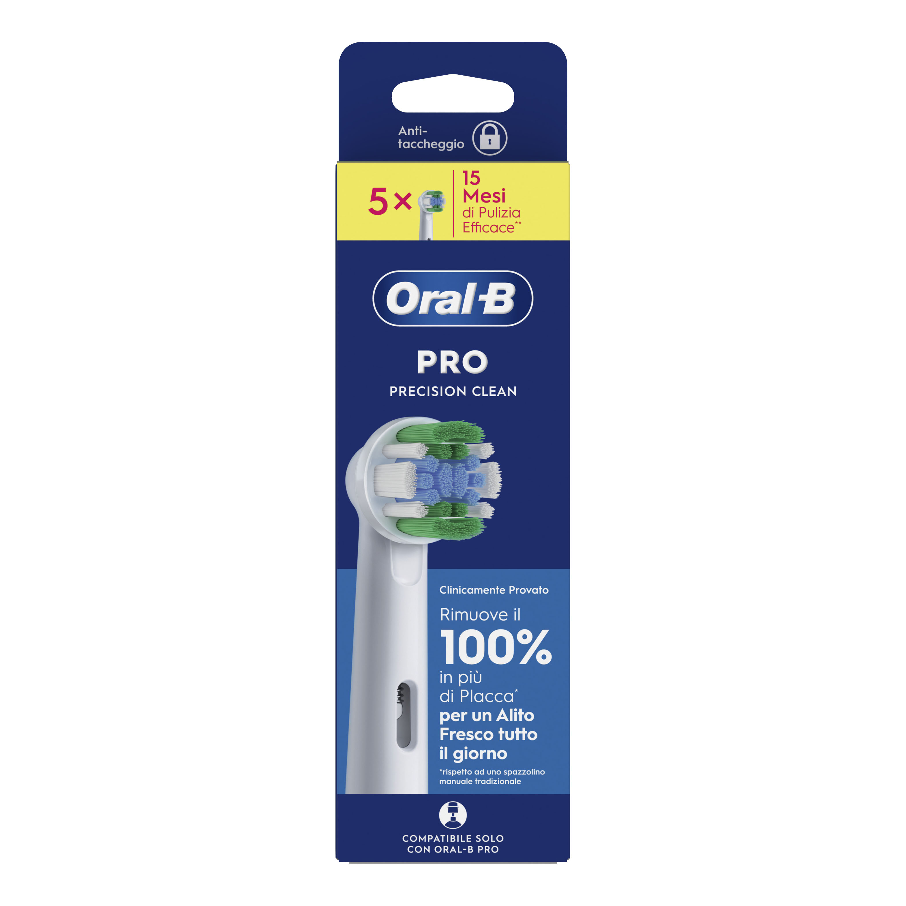 Procter & Gamble Srl Oral B New P/Clean X5 Refil Xf - Immagine 4