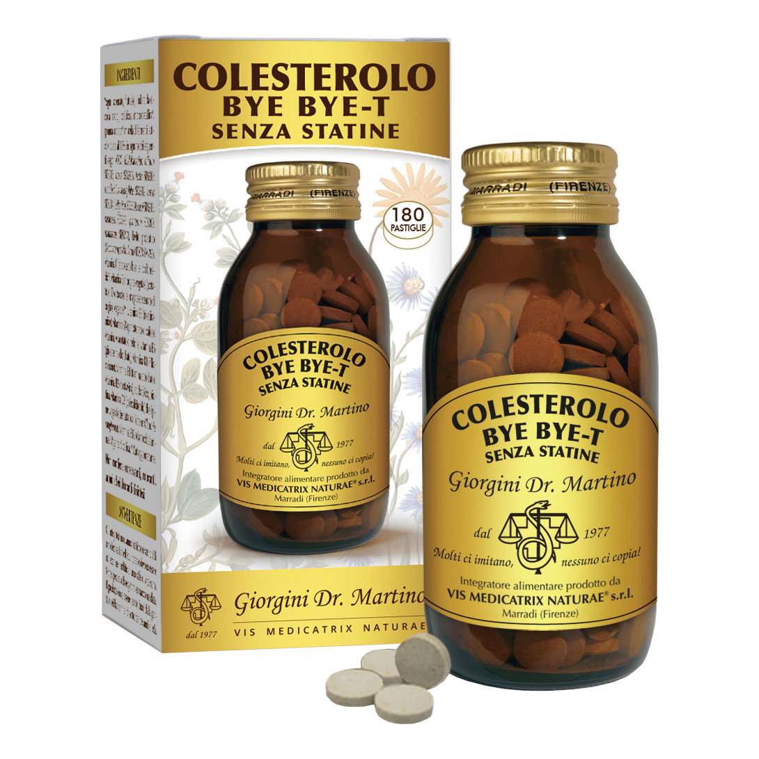 Dr.giorgini Ser-Vis Srl Integratore Colesterolo Bye Bye T Per Lipidi, 180 Pastiglie - Immagine 6